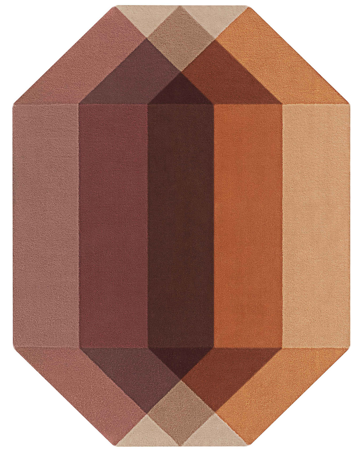 Gandia Blasco Diamond Rug Orange Product Image