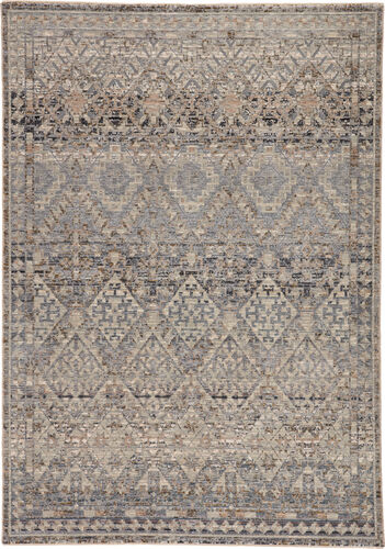 Modern Loom Living Valentia VLN06 Gray Power Loomed Silk Rug Product Image