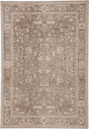 Modern Loom Living Valentia VLN08 Gray Power Loomed Silk Rug Product Image