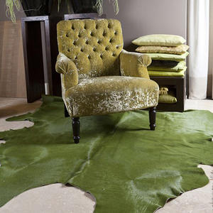 Pergamino Green Cow Hide Rug Product Image