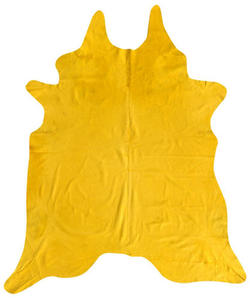 Pergamino Yellow Cow Hide Rug Product Image