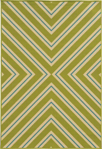 Modern Loom Riviera 7310_4589M Green Outdoor Rug Product Image