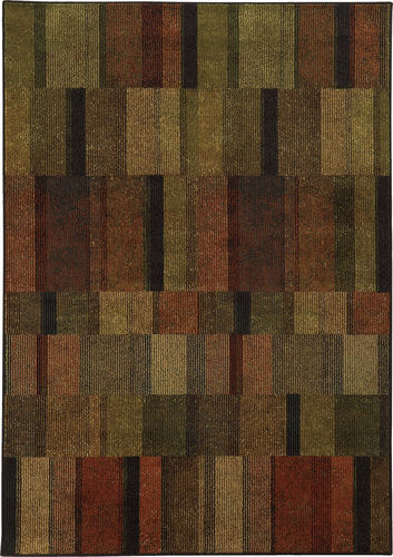 Modern Loom Parker 7310_5589A Brown Abstract Rug Product Image