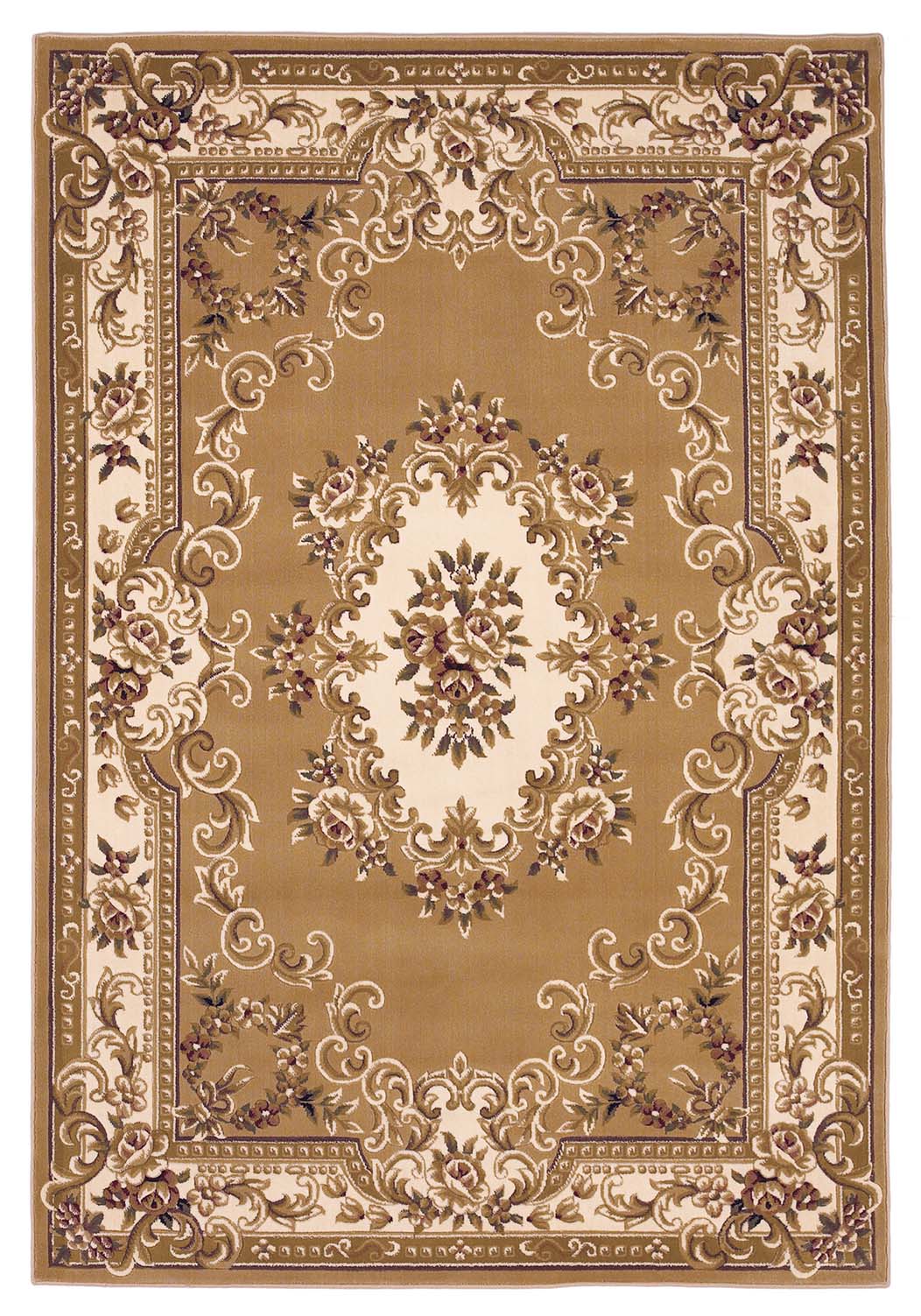 Corinthian 5309 Beige/Ivory Aubusson Area Rug Product Image