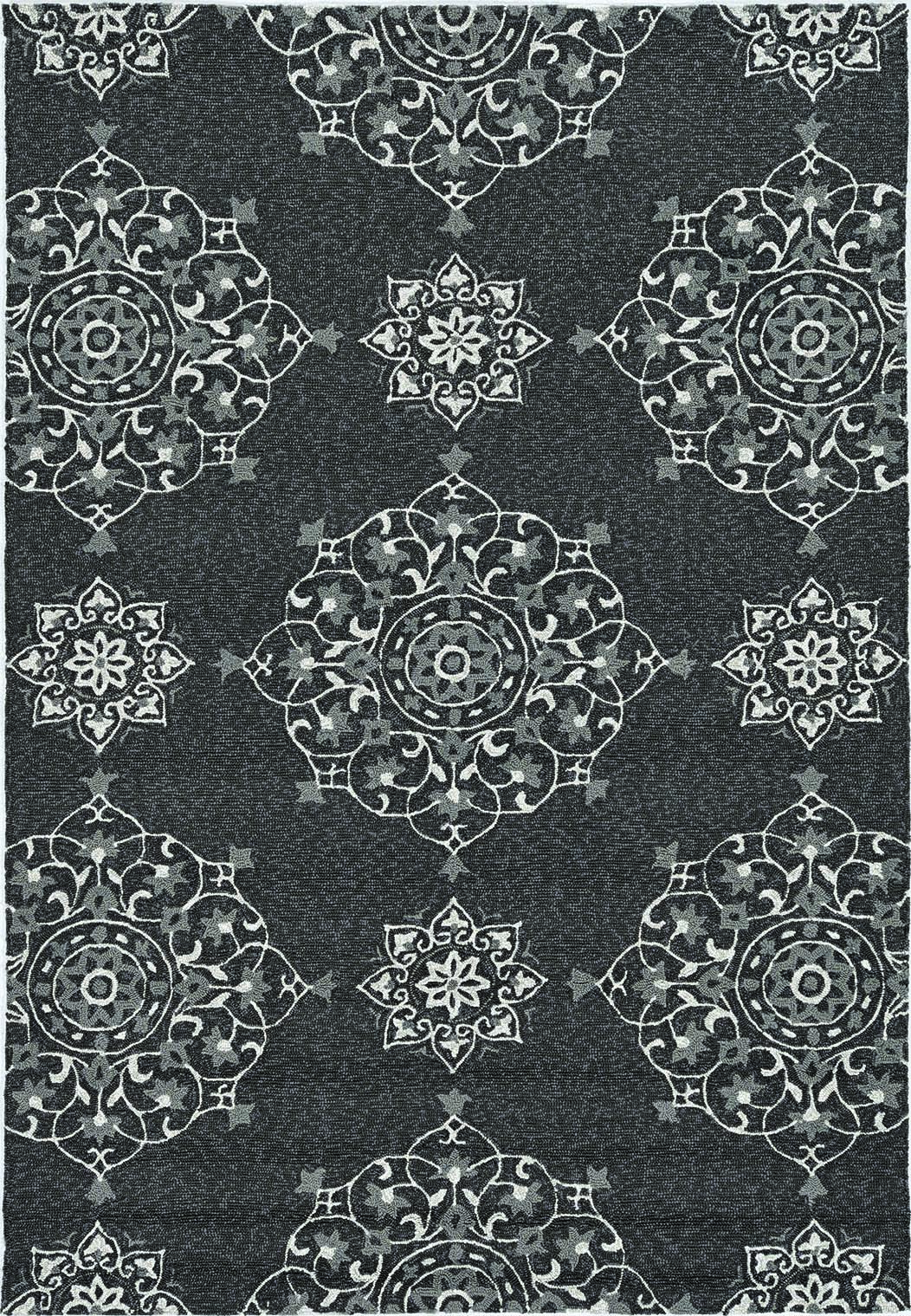 Harbor 4207 Charcoal Courtyard Area Rug Product Image