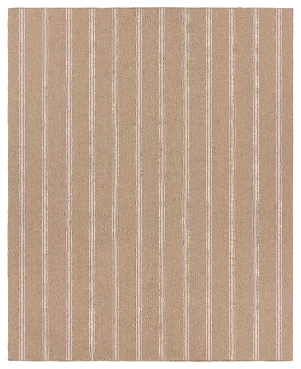 Barclay Butera by Jaipur Living Memento Handmade Indoor/Outdoor Striped Beige/ Ivory Area Rug  Product Image