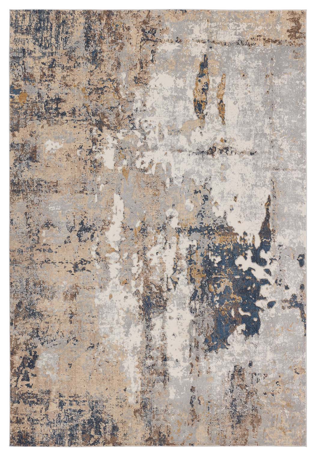 Jaipur Living Constanze Abstract Silver/Navy Area Rug  Product Image