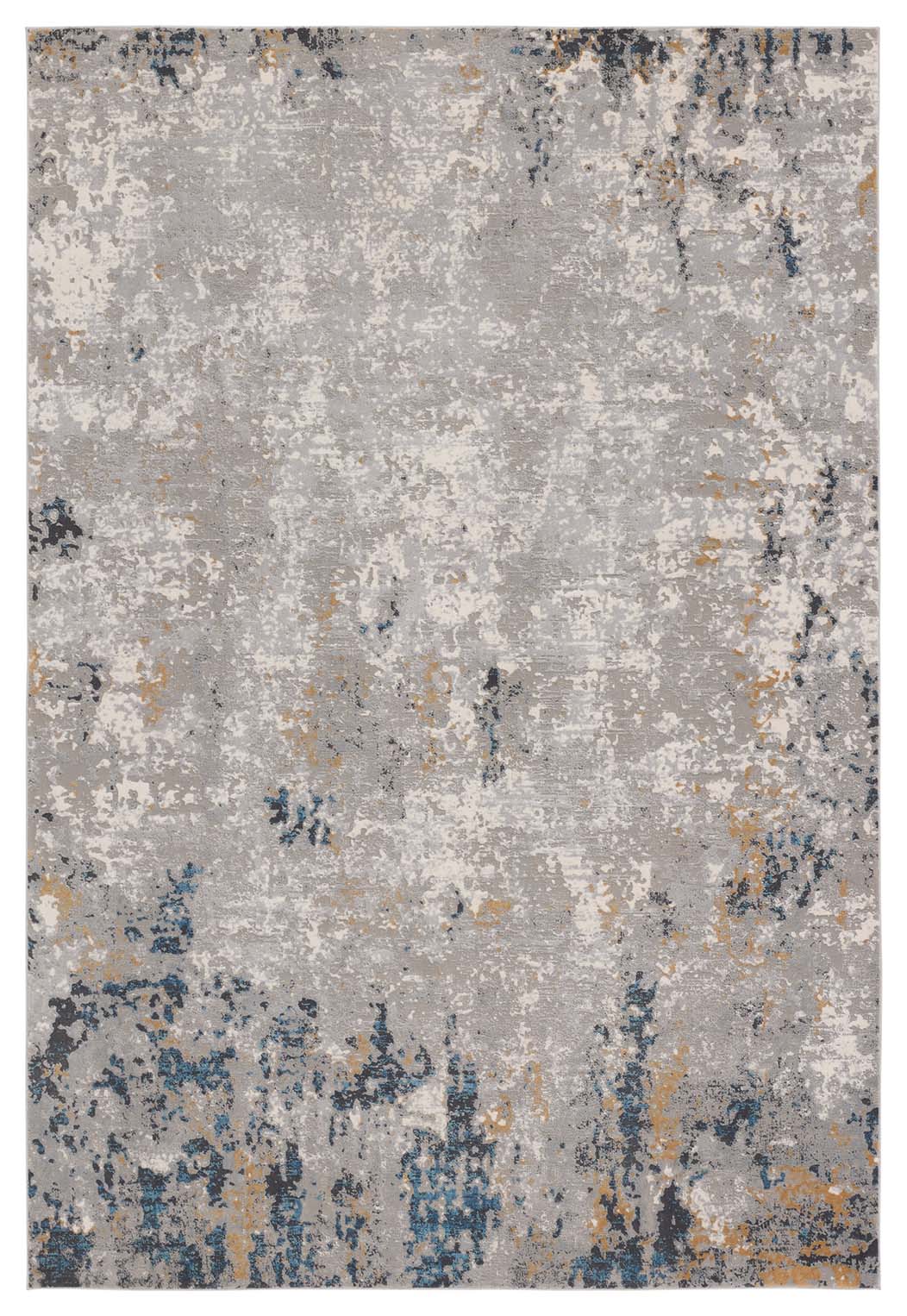 Jaipur Living Lancet Abstract Silver/Blue Area Rug  Product Image