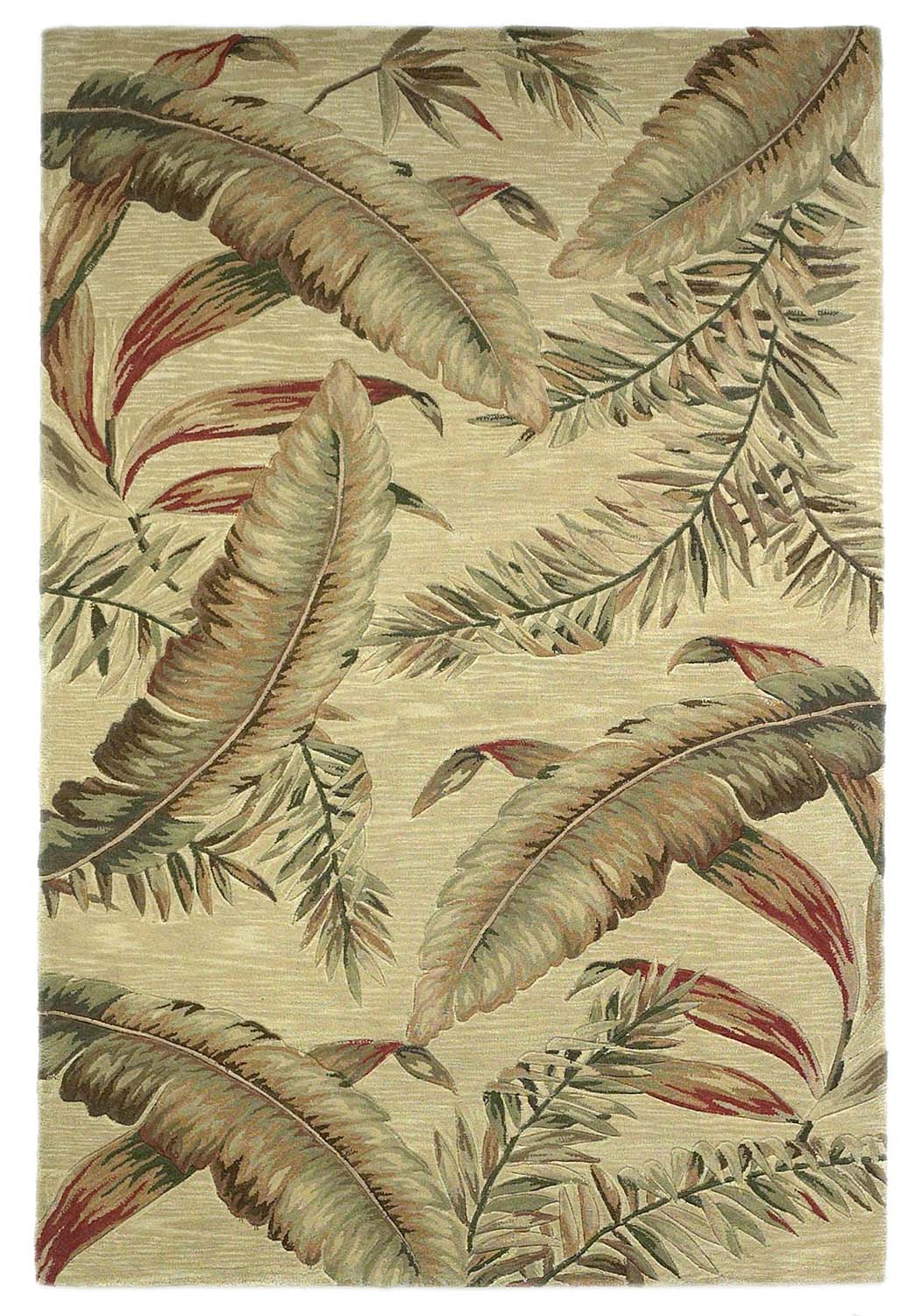 Sparta 3124 Ivory Ferns Area Rug Product Image