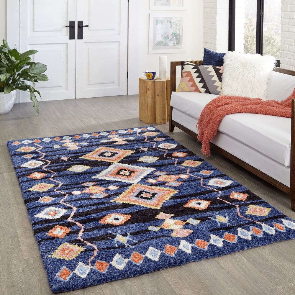 Modern Loom Margaux MGX-4 Navy Rug from the Modern Rug Masters ...