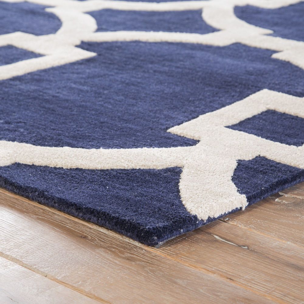 Jaipur Living City CT70 Regency Blue Navy Hand Loomed Wool Rug from the ...