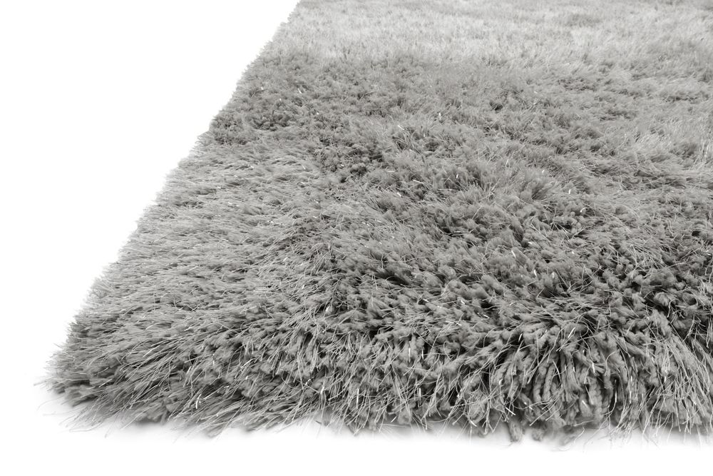 Loloi Celeste Shag CV-01 Grey Synthetic Shag Rug from the Shag Rugs ...