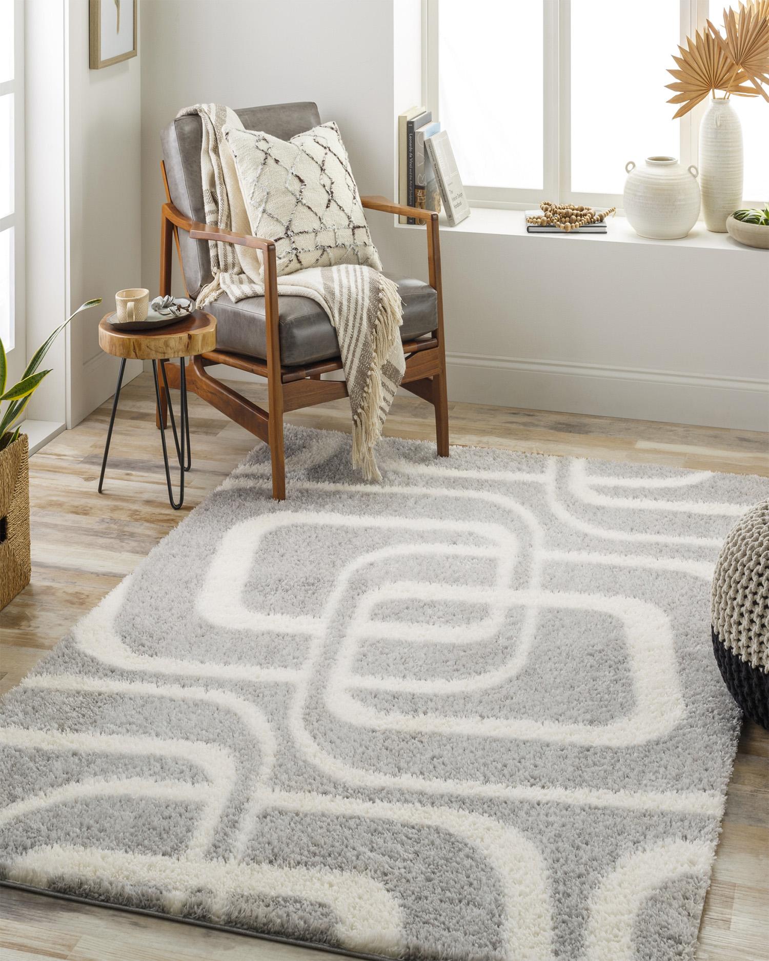 Surya Cloudy Shag CDG-2310 from the Modern Rug Masters collection at ...