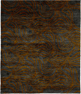 Cumulus Cloud Tibetan Hand-Knotted Wool Area Rug